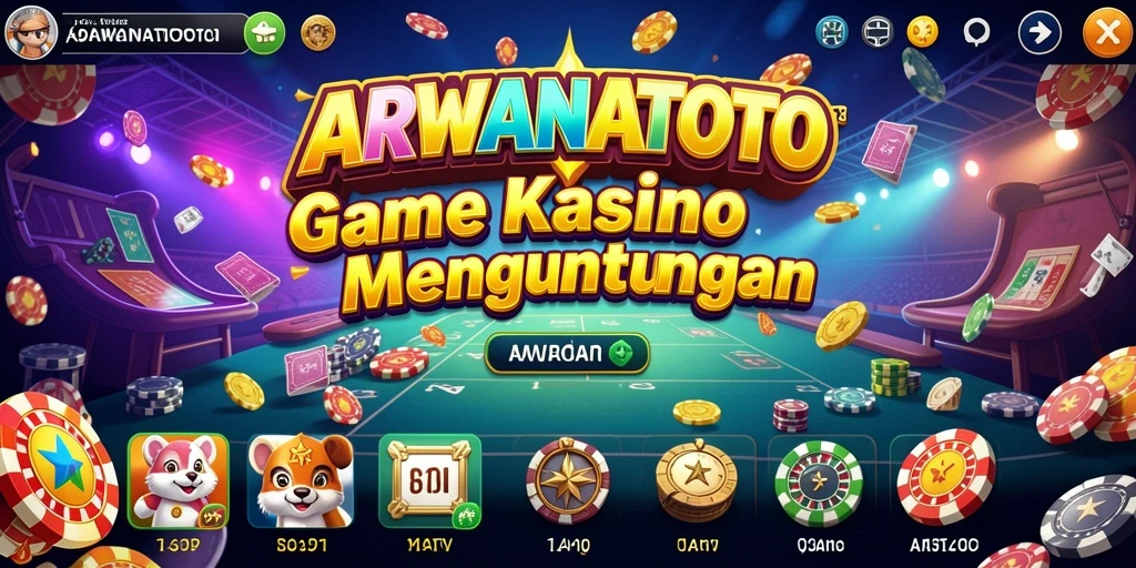 Tampilan menarik dari gameplay ARWANATOTO yang mengasyikkan.