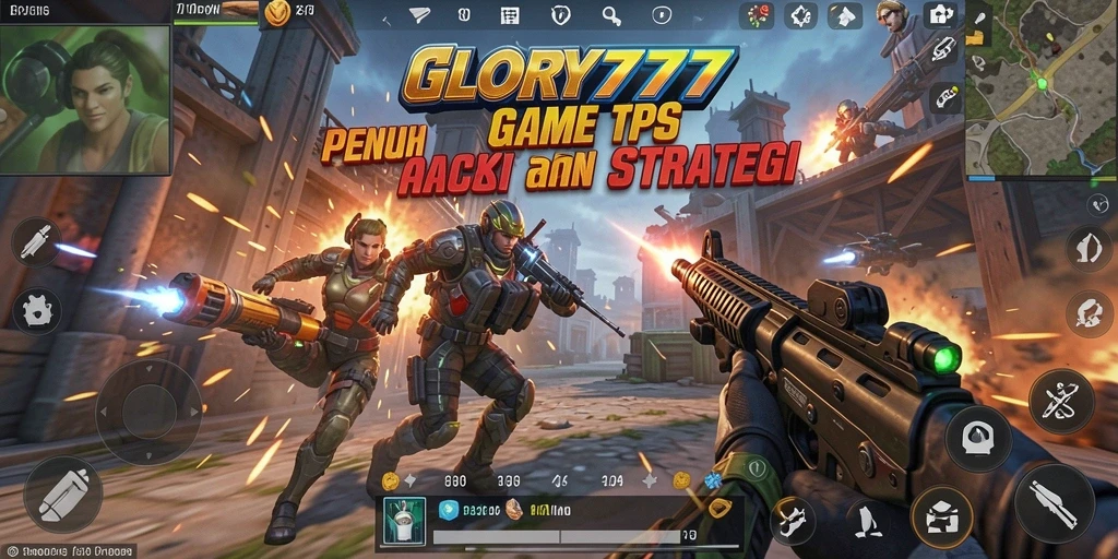 Tampilan gameplay mendebarkan dalam GLORY777 yang penuh aksi.