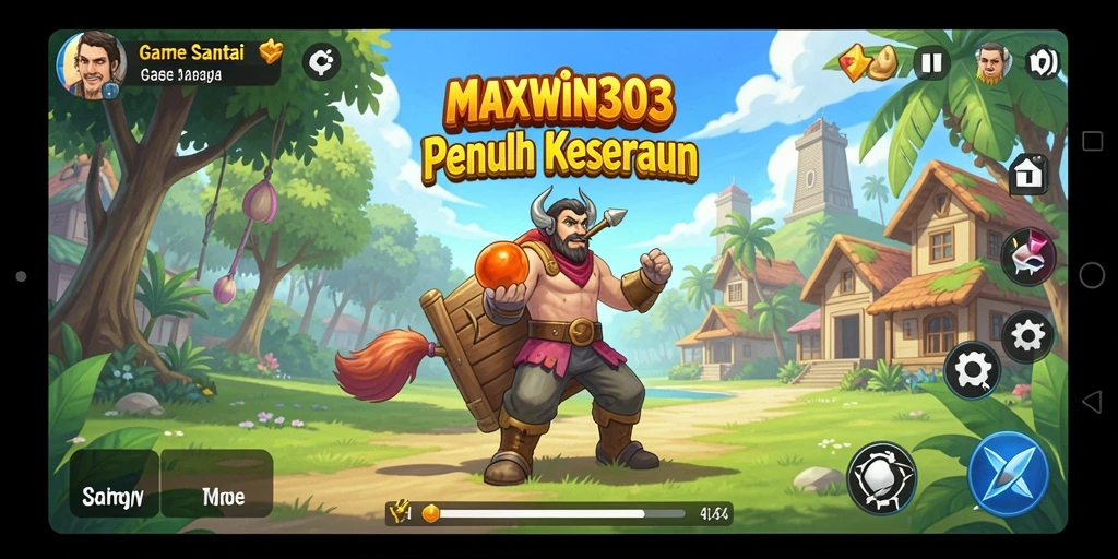 Tampilan gameplay MAXWIN303 yang seru dan penuh warna.