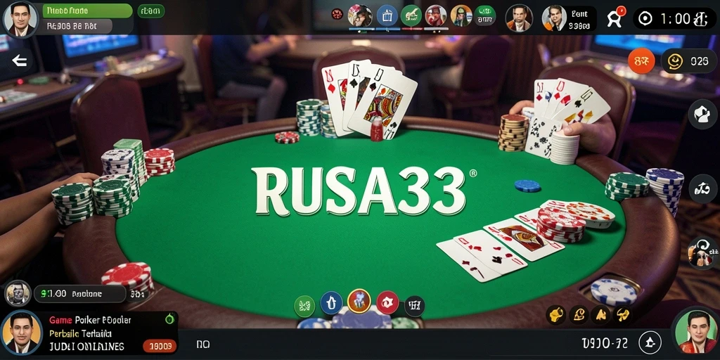 Tampilan gameplay RUSA33 yang mendebarkan dan penuh aksi.